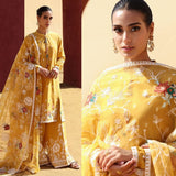 Lawn Stuff 3 Price Fully Embroidered With Organza Fully Embroidered Dupatta