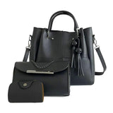 3 PCs women shoulder bag