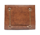 Modern crocodile Textured women's shoulder bag