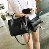 3 PCs women shoulder bag