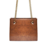 Modern crocodile Textured women's shoulder bag