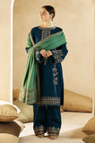 3 Piece Unstitched Heavy Embroidered Pure Lawn Suit With Heavy Embroidered Lawn Dupatta